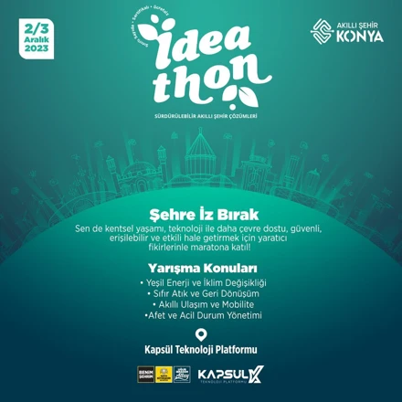 “İdeathon – Sürdürülebilir Akıllı Şehir Çözümleri” Yarışmasından birincilik ödülü